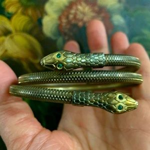 Vintage 1970s snake bracelet